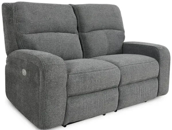 Parker Living Polaris - Bizmark Grey Power Reclining Loveseat