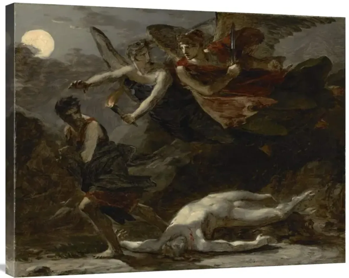 Justice and Divine Vengeance Pursuing Crime-Canvas Art-35x28