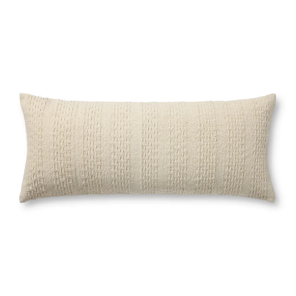 Cameron Ivory 13''x35'' Cover w/Poly Pillow