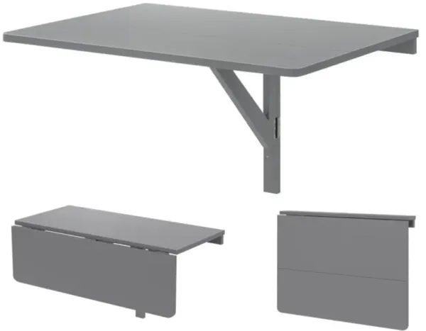 Hivvago Wall Mounted Folding Table for Small Spaces