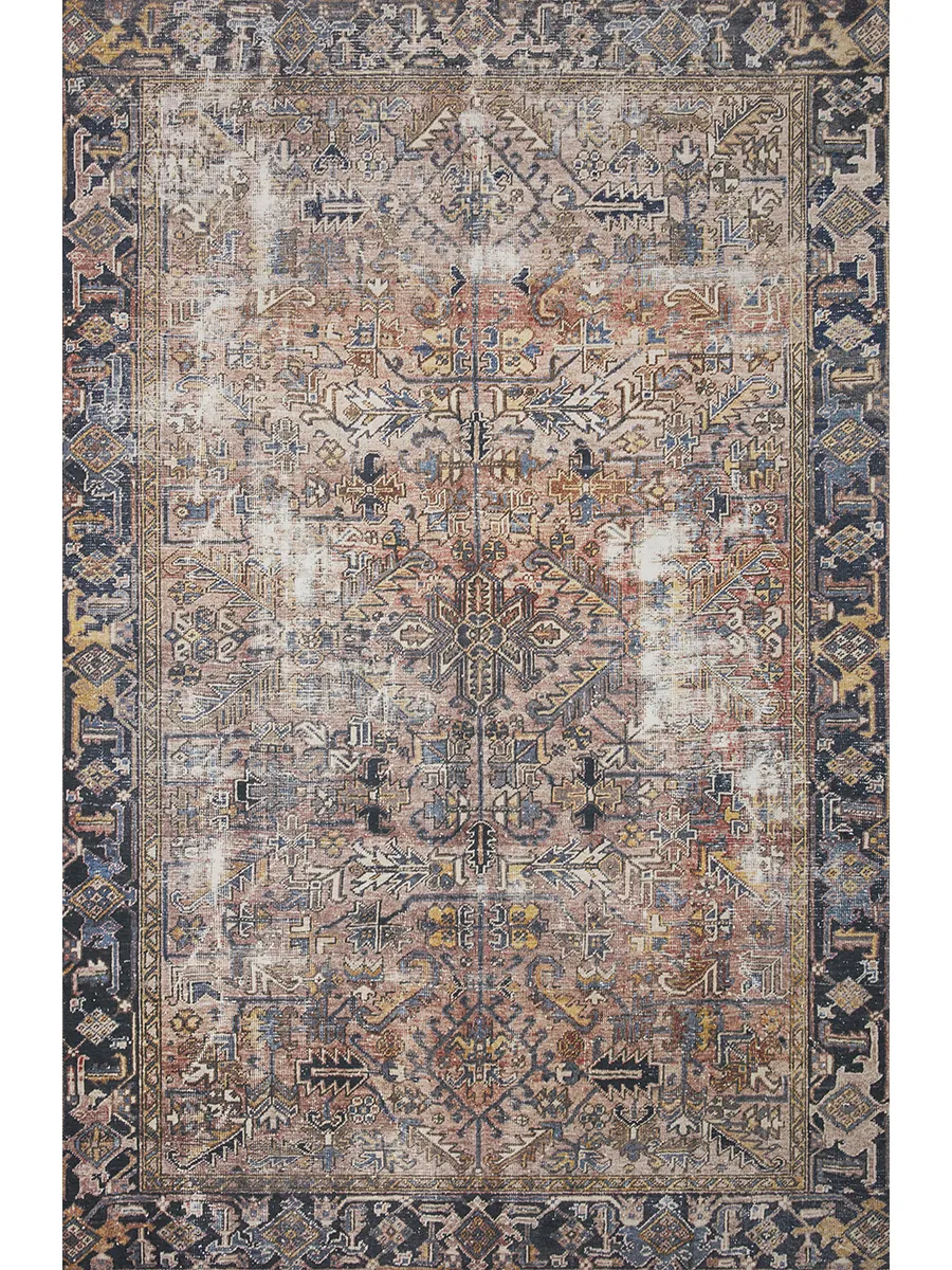 Jules JUL02 Terracotta/Multi 9'6" x 14' Rug by Chris Loves Julia × Loloi