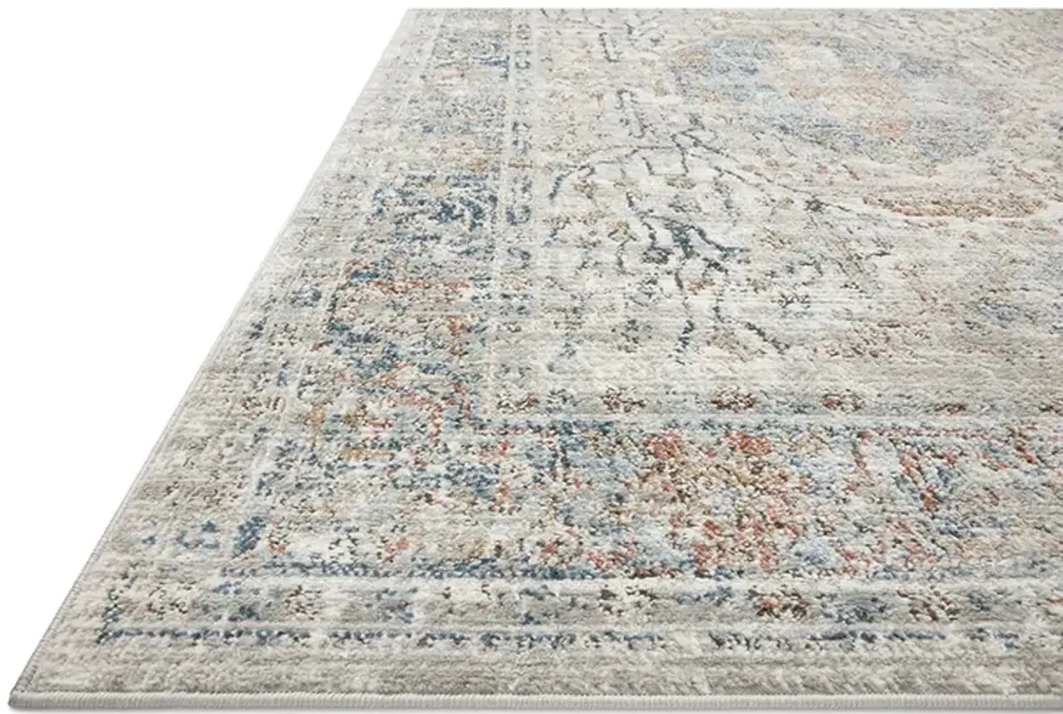 Bianca BIA02 Stone/Multi 3'4" x 5'7" Rug