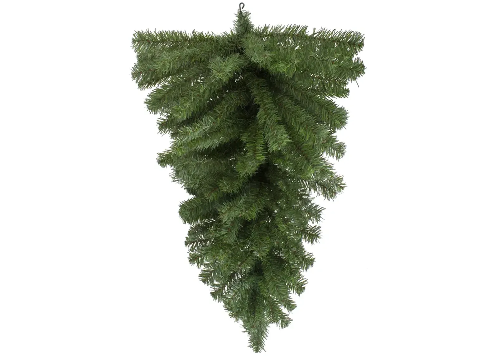 32" Canadian Pine Artificial Christmas Teardrop Swag  Unlit