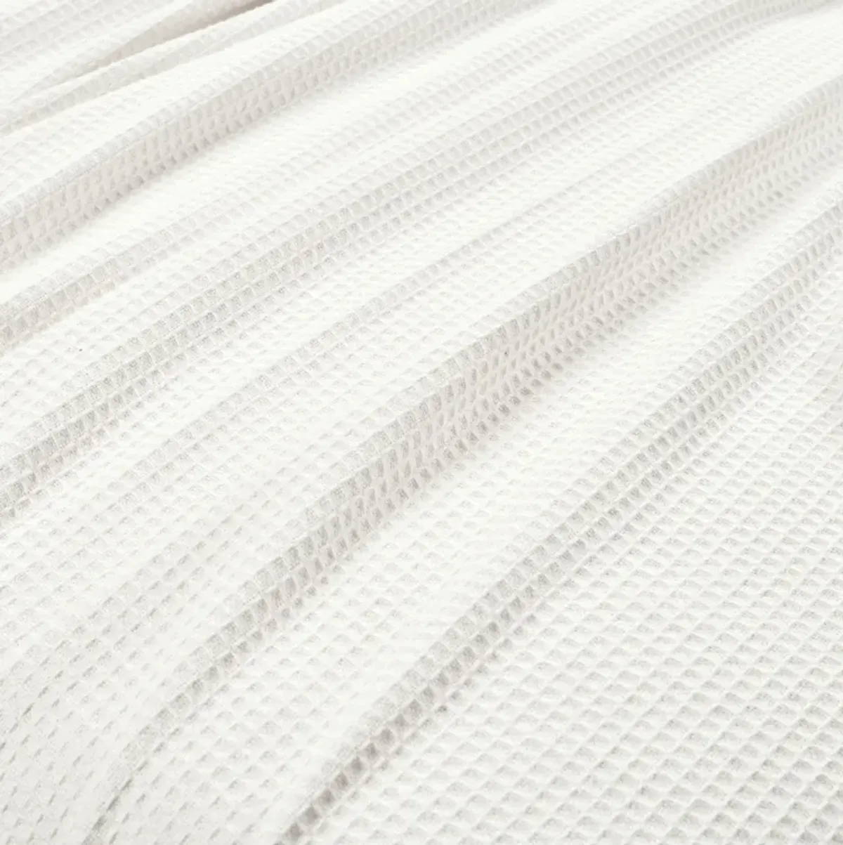 Waffle Cotton Knit  Blanket/Coverlet