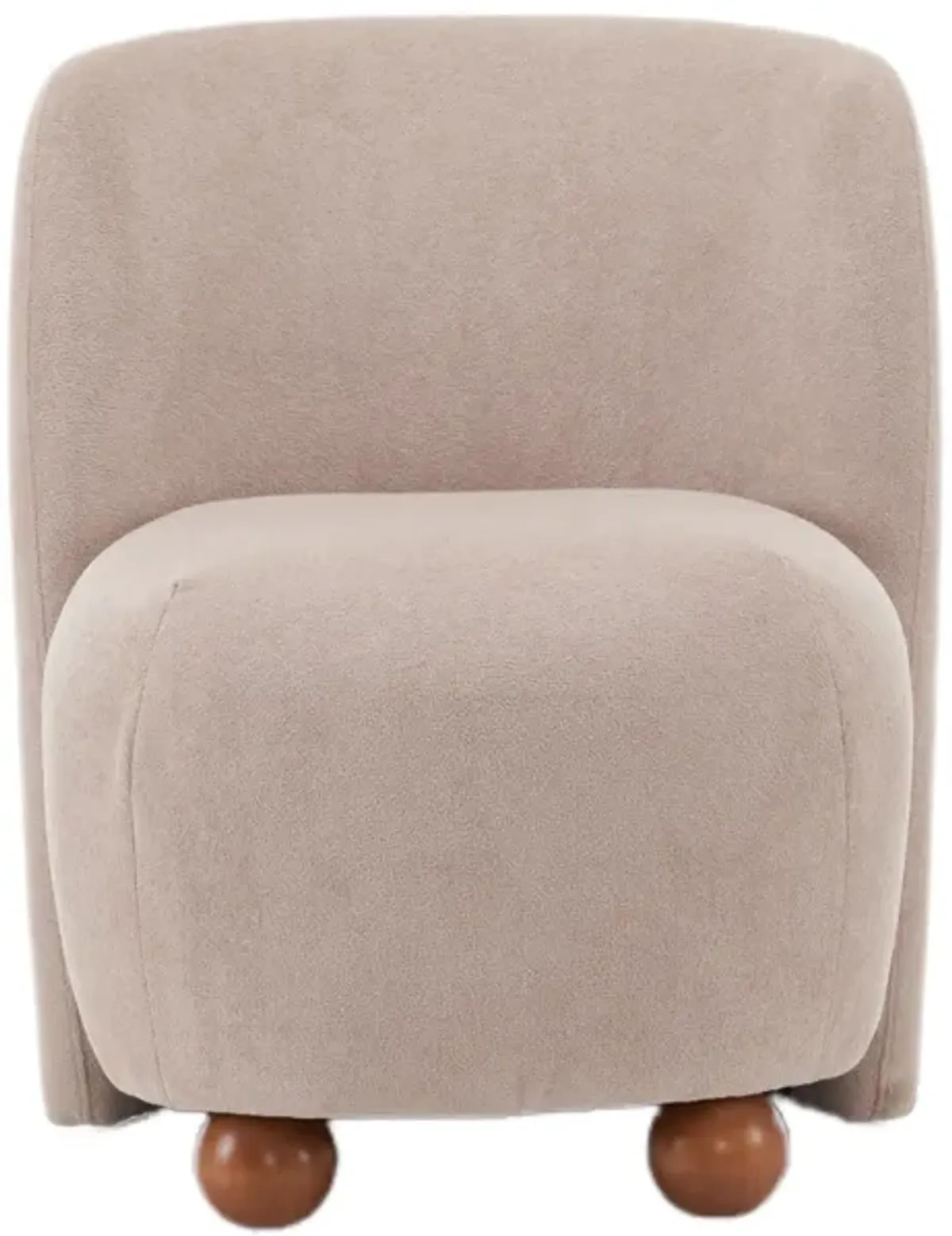 Merax Modern Armless Accent Chair Home Chair