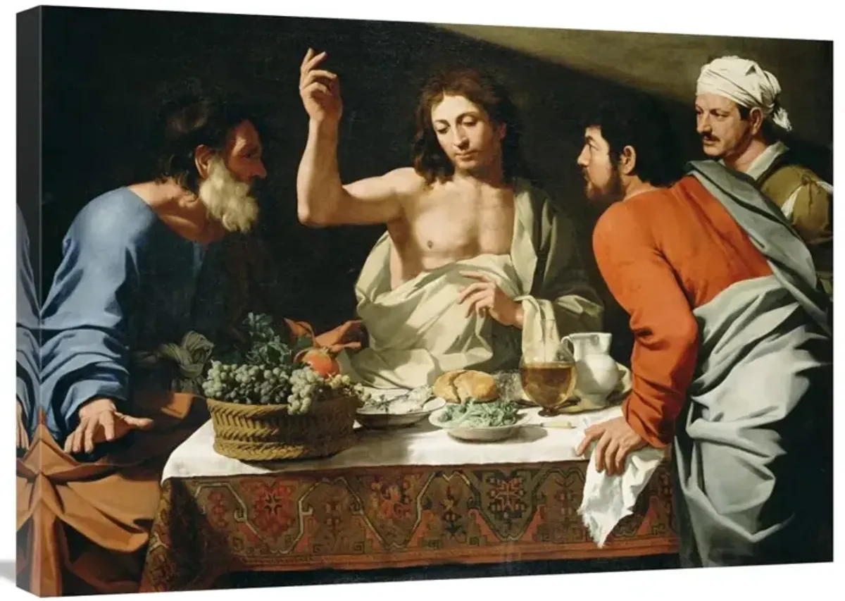 The Supper at Emmaus-Canvas Art-30x21.3