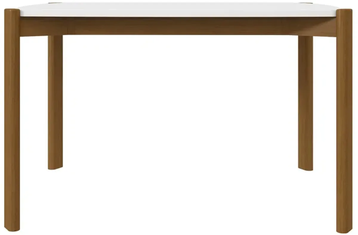 Gales White 47" Dining Table