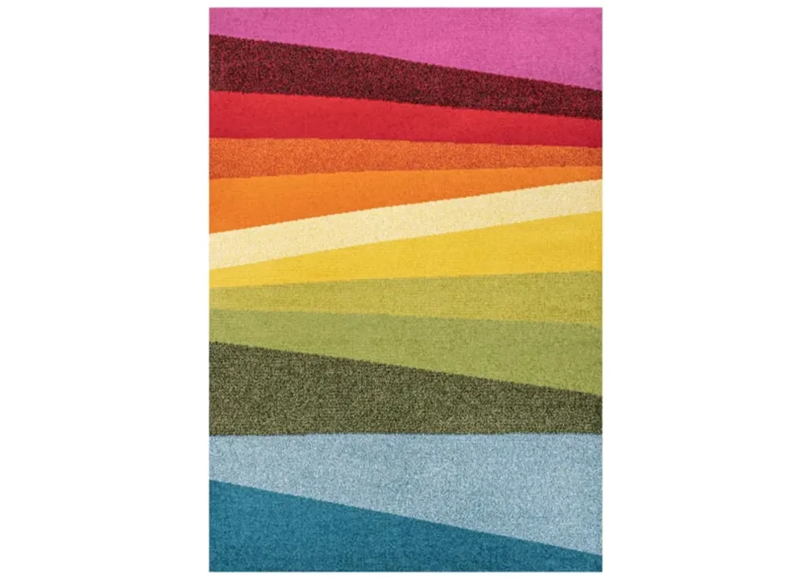 Prism Geometric Striped Area Rug