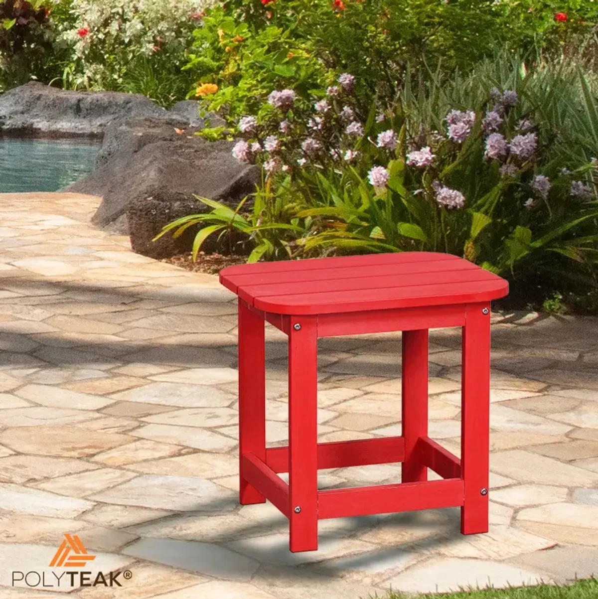 PolyTEAK Outdoor Compact Side Table