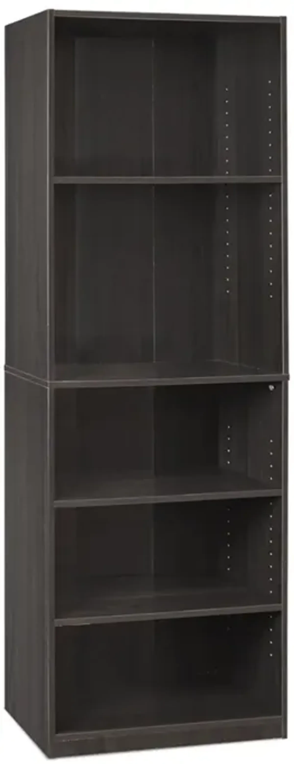 JAYA Simply Home 5-Shelf Bookcase, CC Espresso