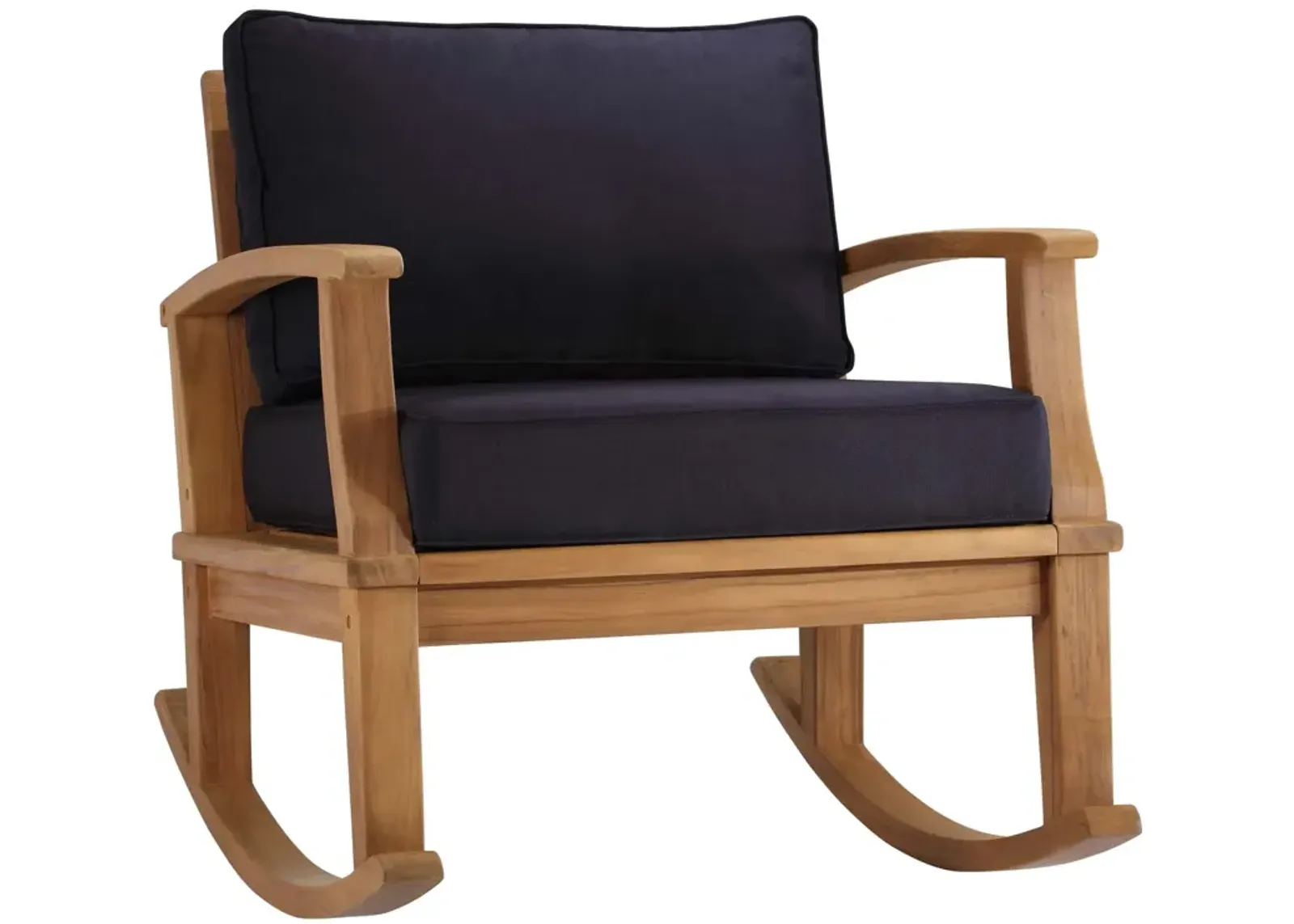 Marina Outdoor Patio Teak Rocking Chair