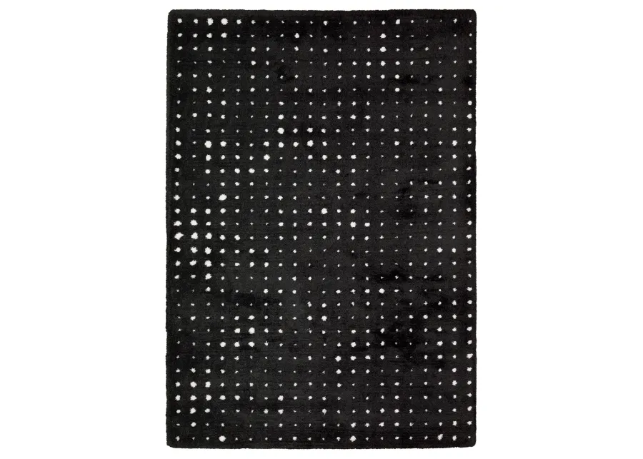 Galileo 6'7" x 9'6" Black Rug