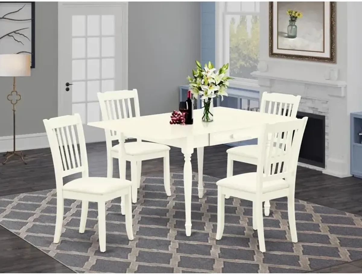 Dining Room Set Linen White