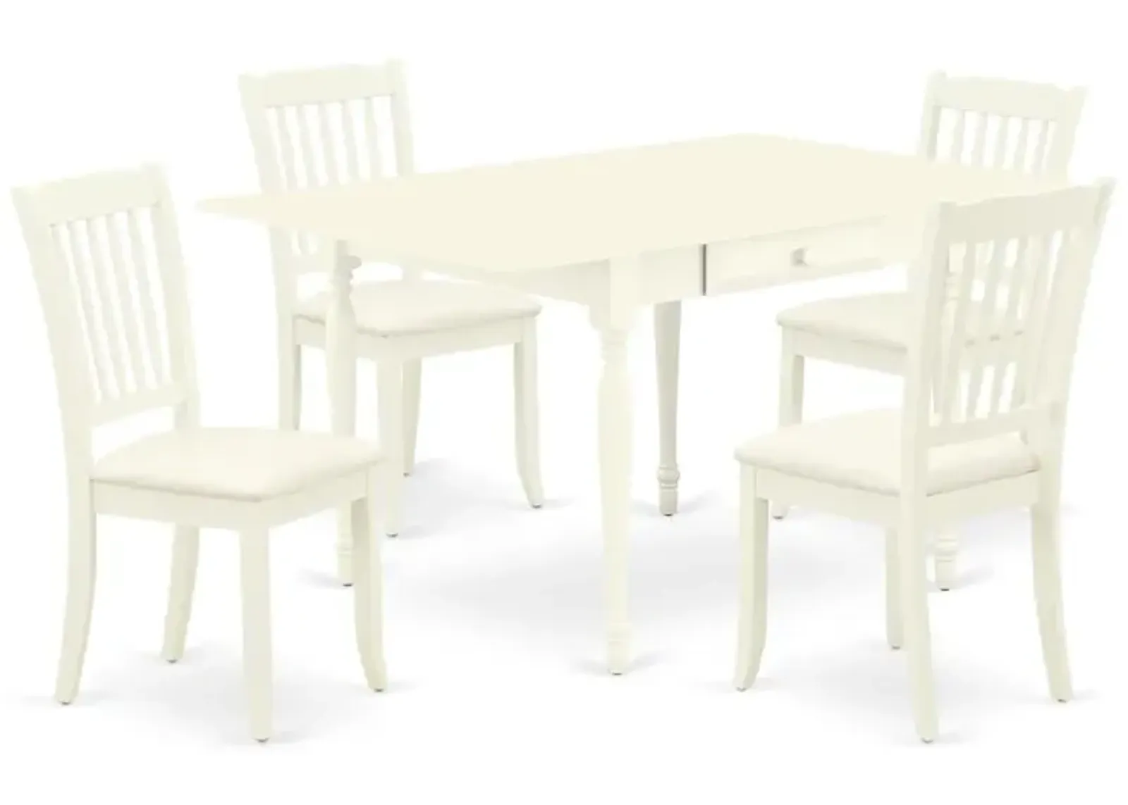 Dining Room Set Linen White