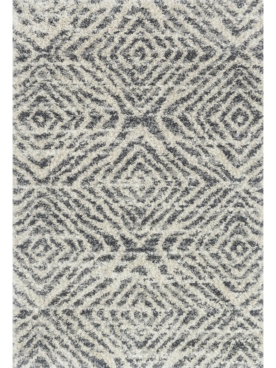 Quincy QC01 Graphite/Sand 7'10" x 10'10" Rug