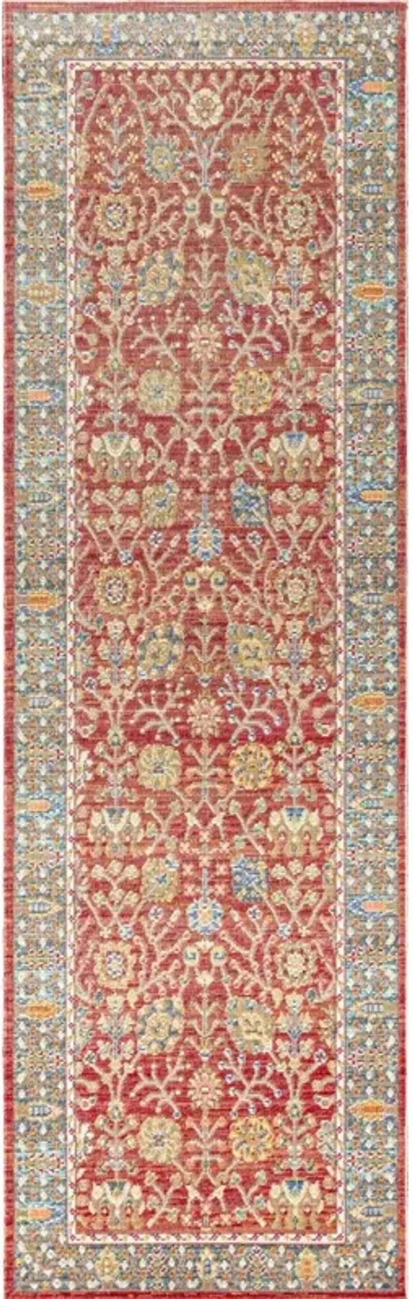 India Flower and Vine Area Rug