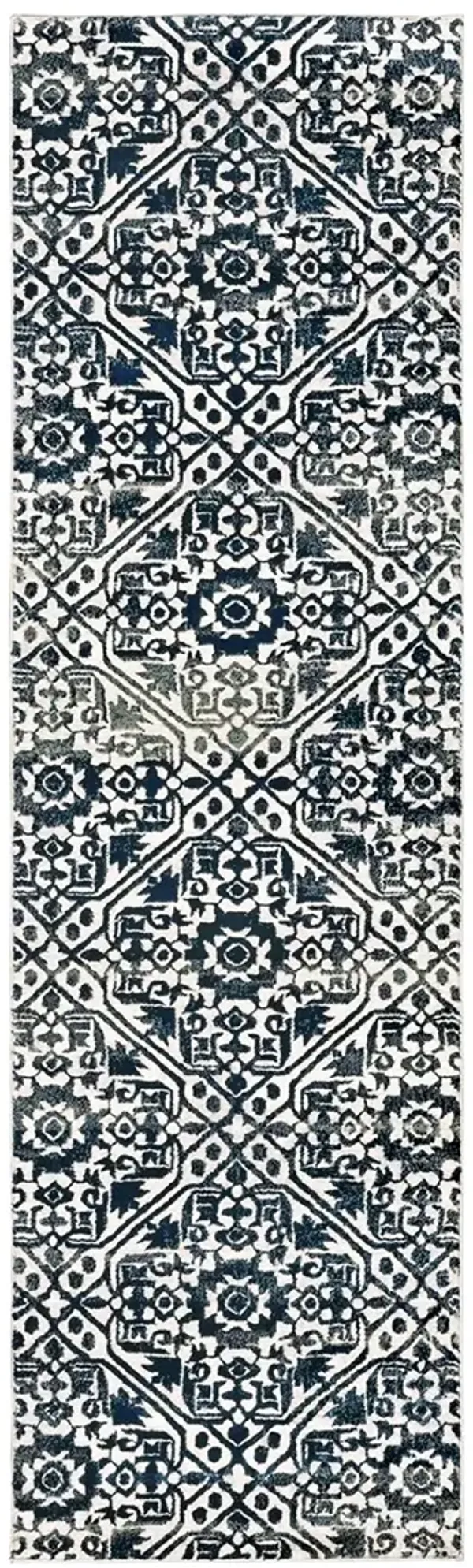 Bowen 2'3" x 7'6" Navy Rug