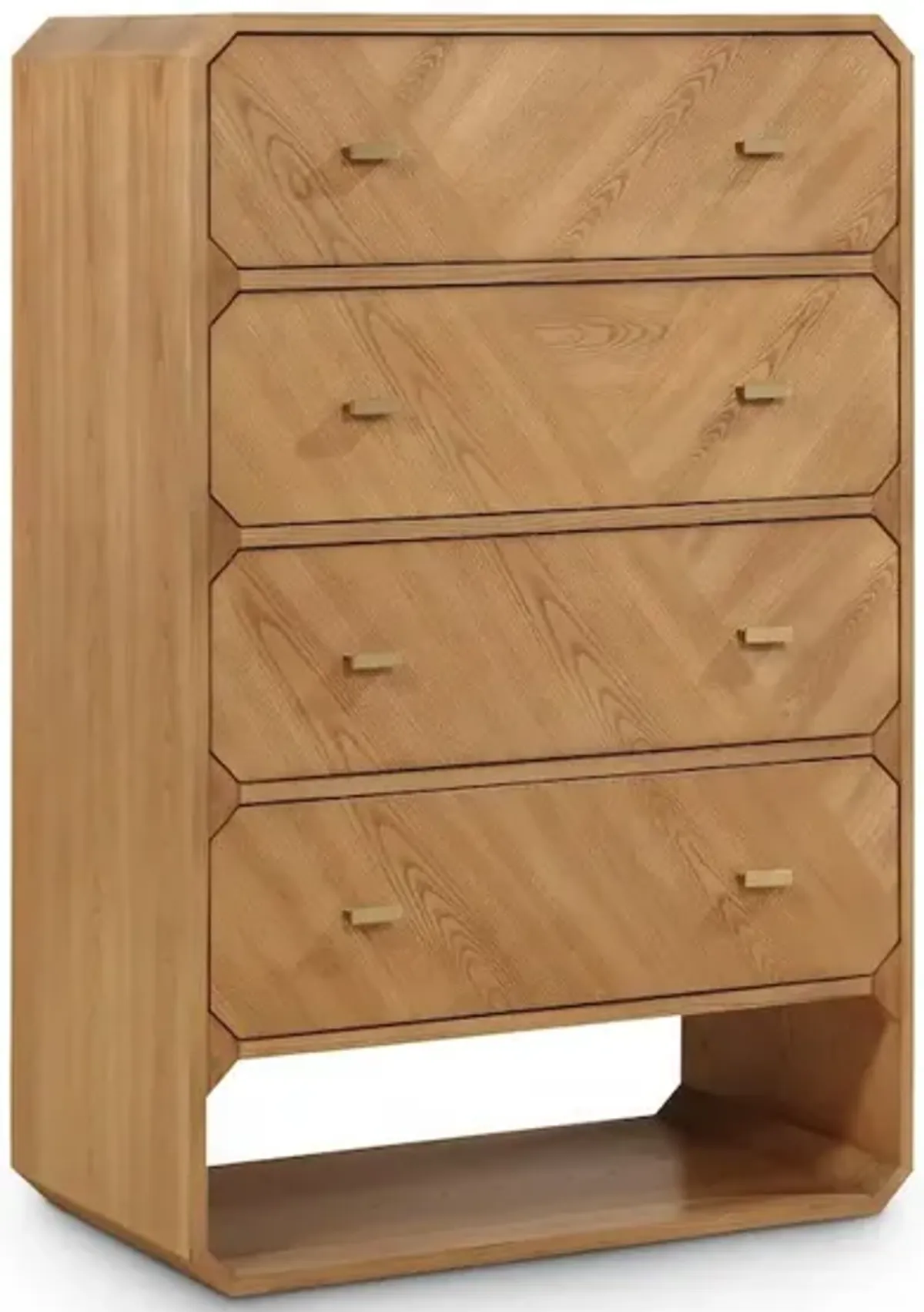Meridian Furniture Parker Natural Ash Veneer Chest