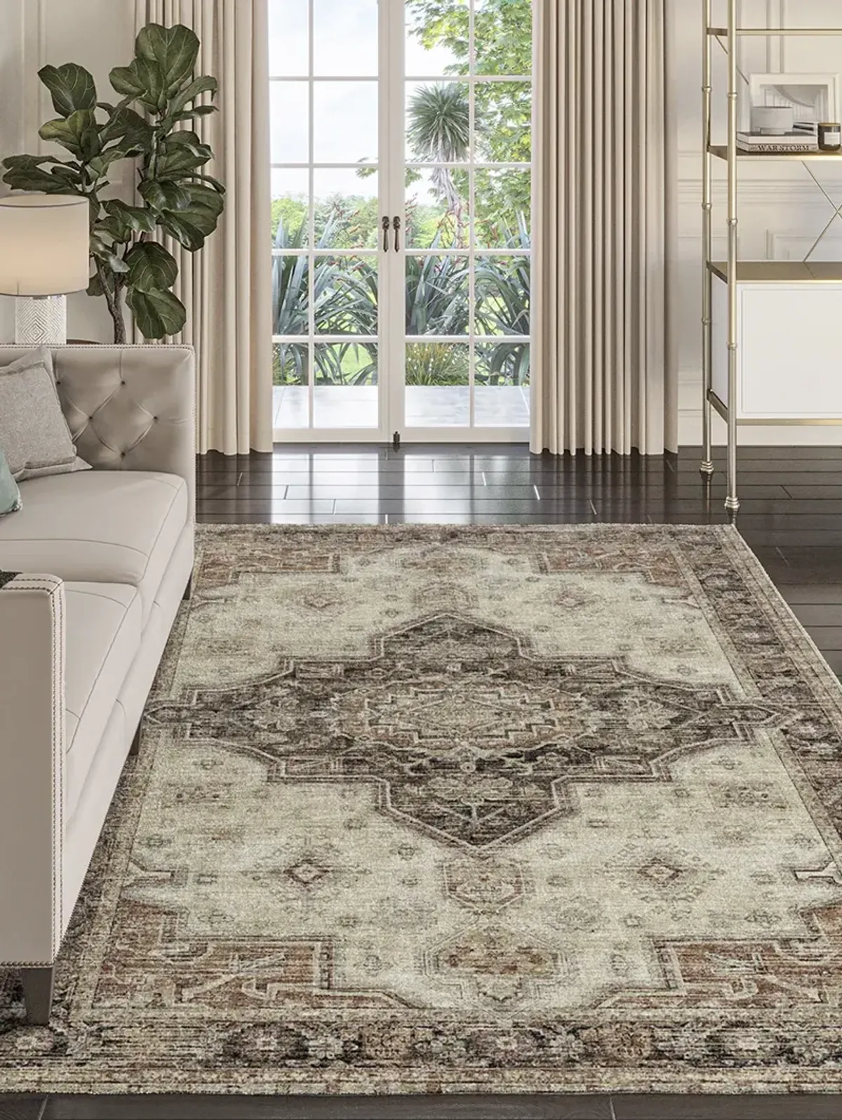 Tuscany TU11 Beige 10' x 14' Rug