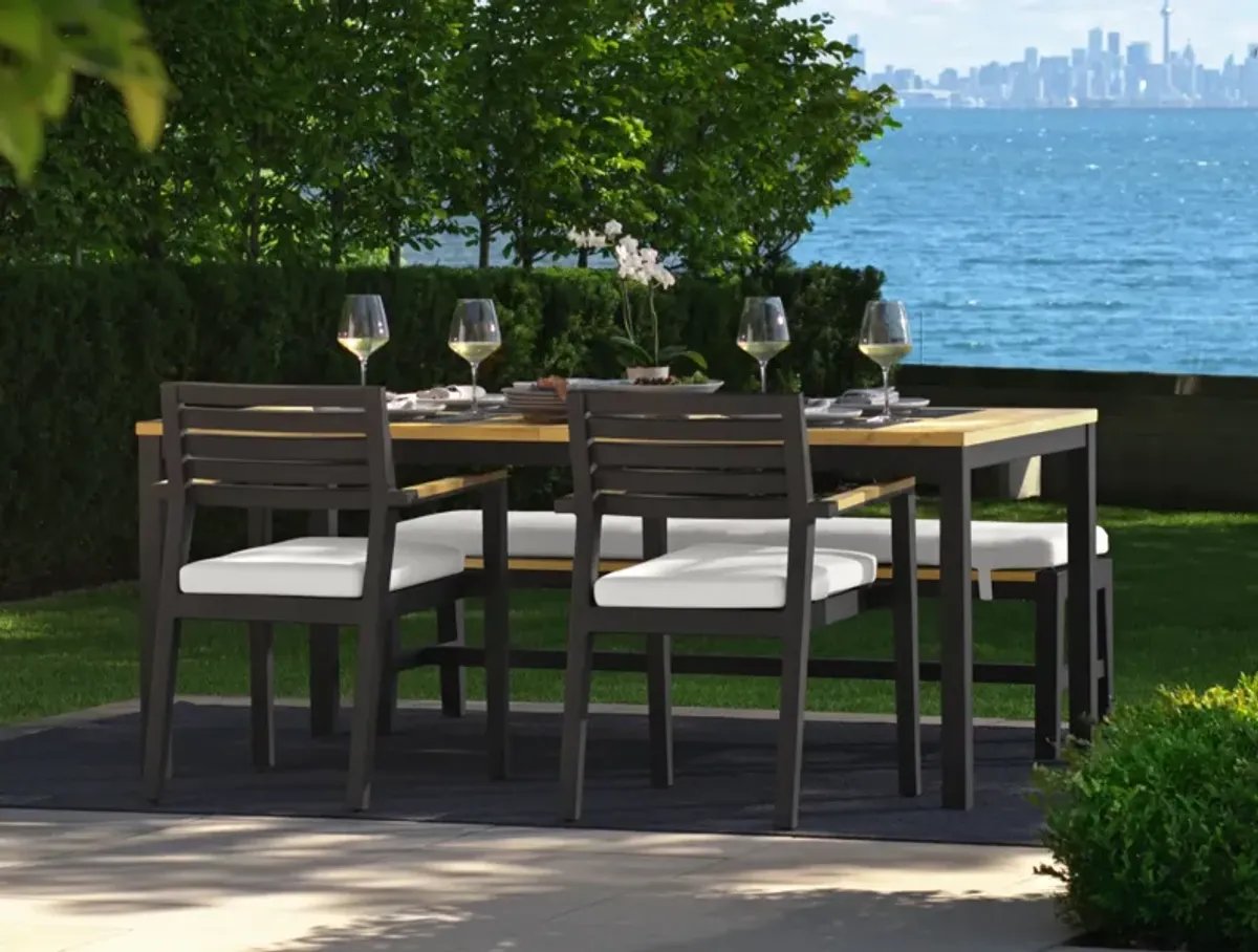 Rhodes 7 Piece Patio Dining Set with 96 in. Table