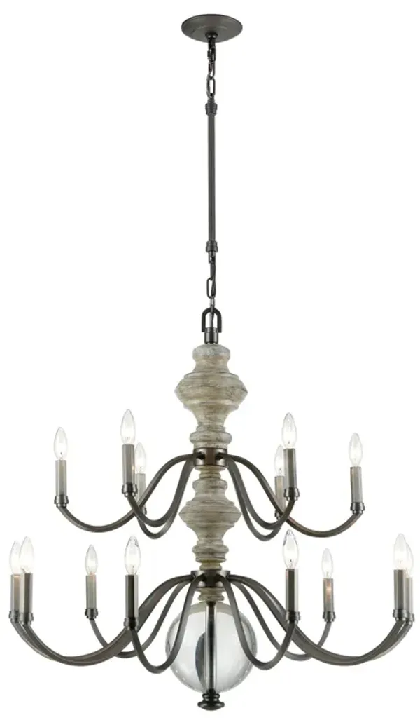 Neo Classica 15-Light Chandelier