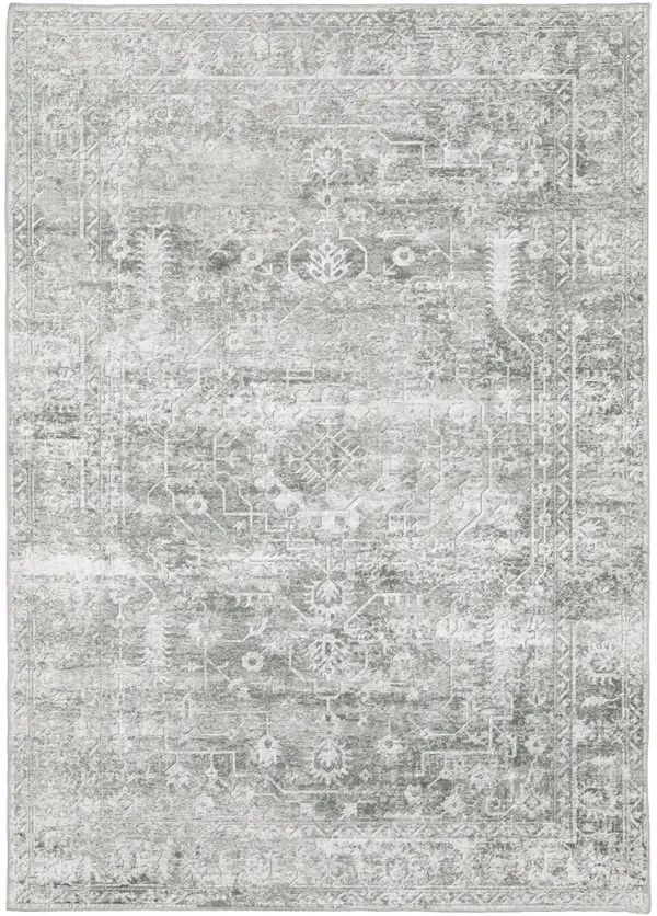 Malibu 7'6" x 10' Grey Rug