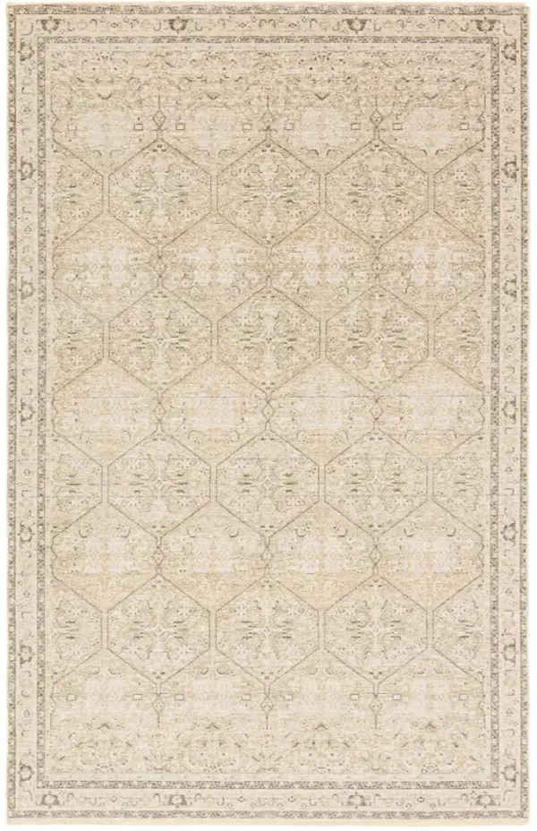 Solene Lethia White 4' x 6' Rug