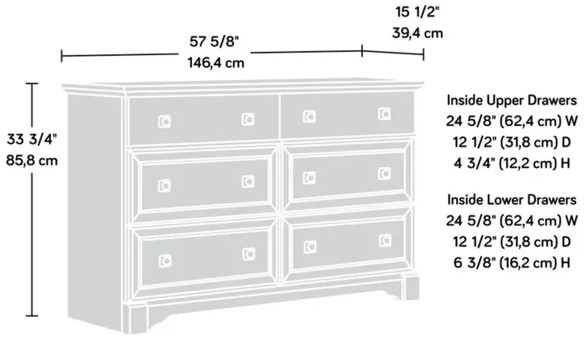 Sauder Palladia Dresser Sec