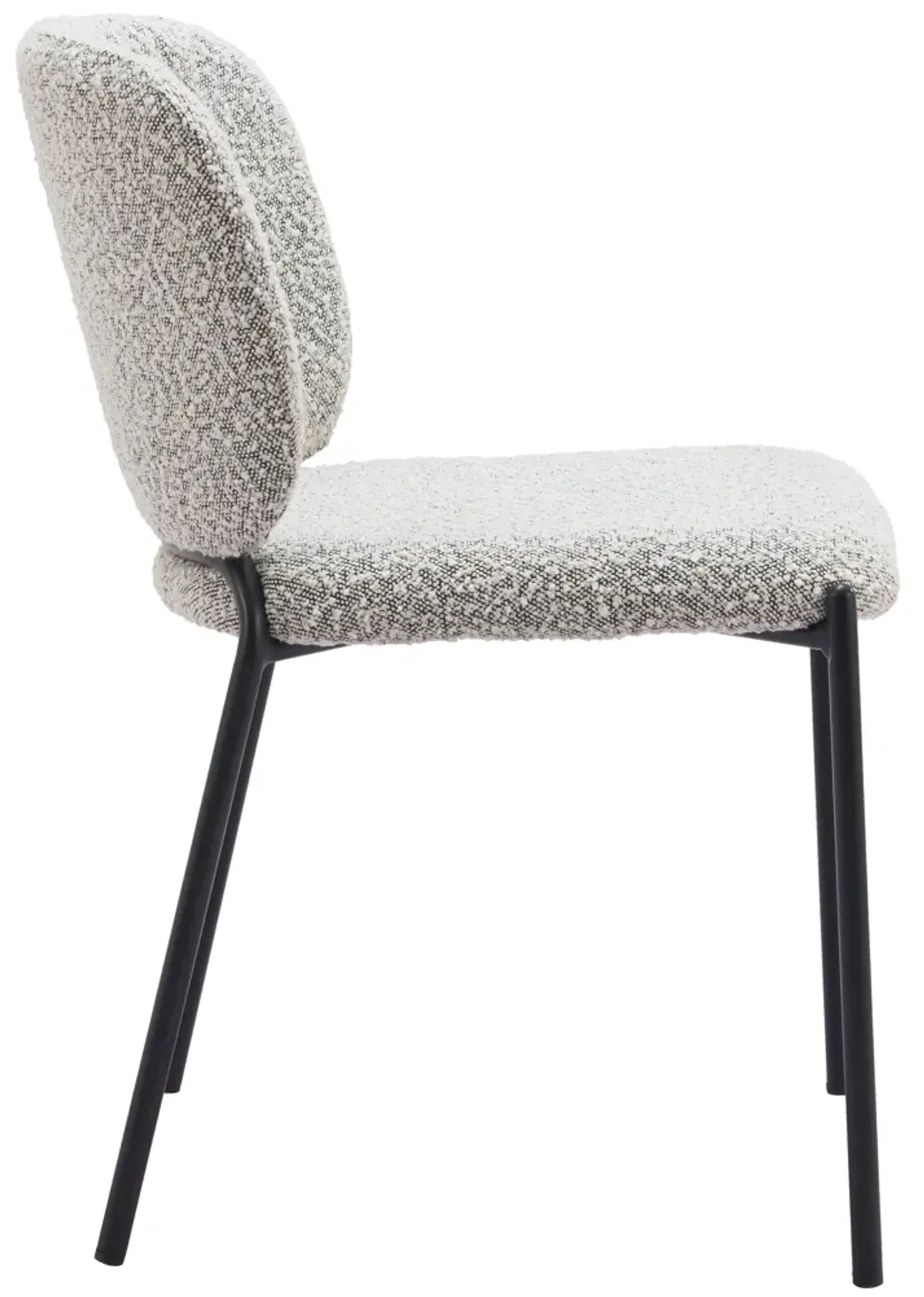 Plat Dining Chair (Set of 2) Gray