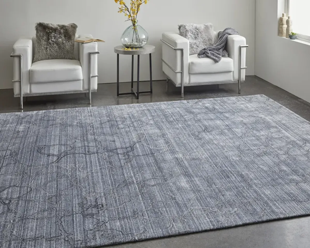 Whitton 8892F Gray/Blue 5' x 8' Rug