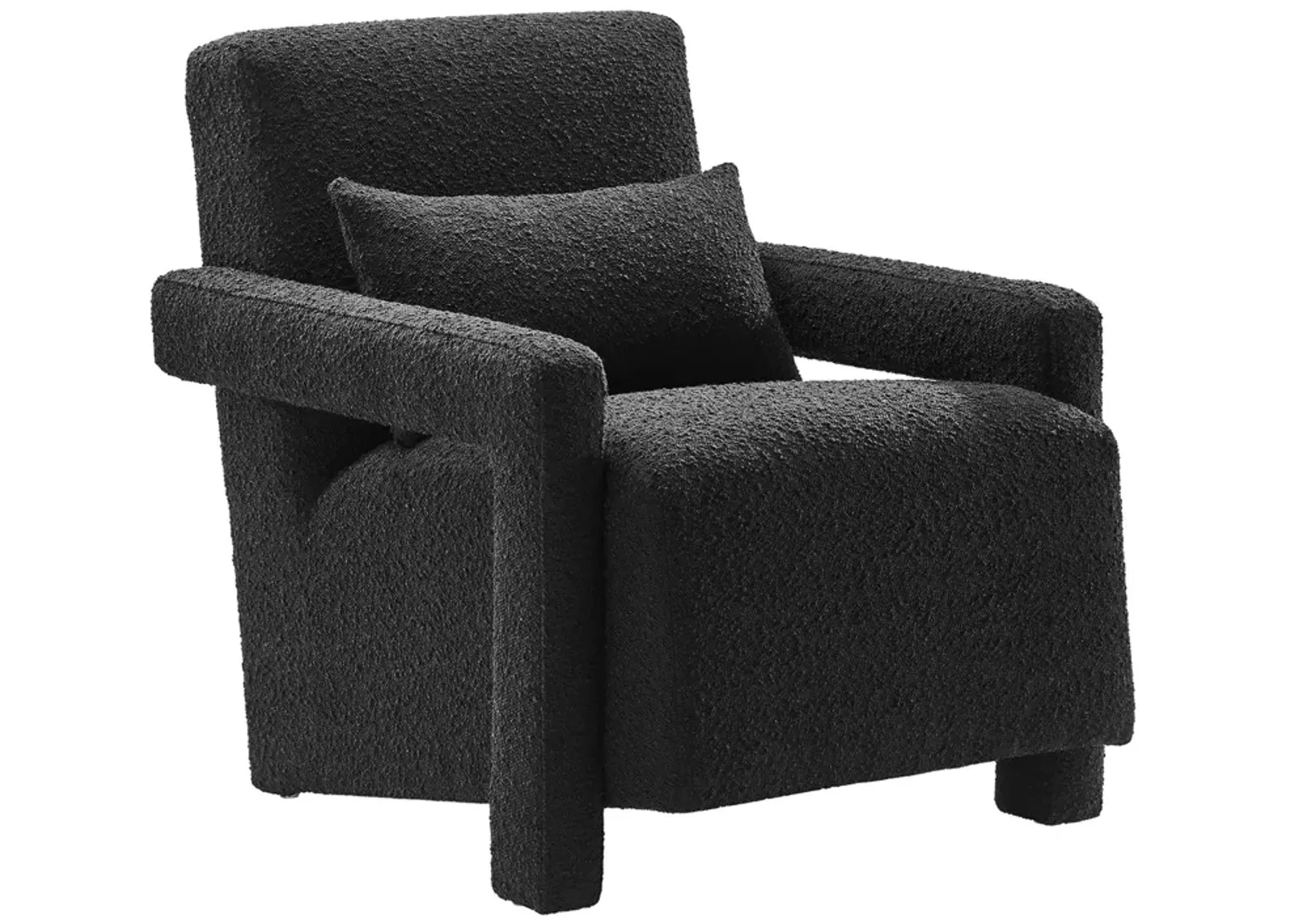 Mirage Boucle Upholstered Armchair