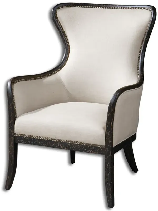 Sandy Wing Back Armchair