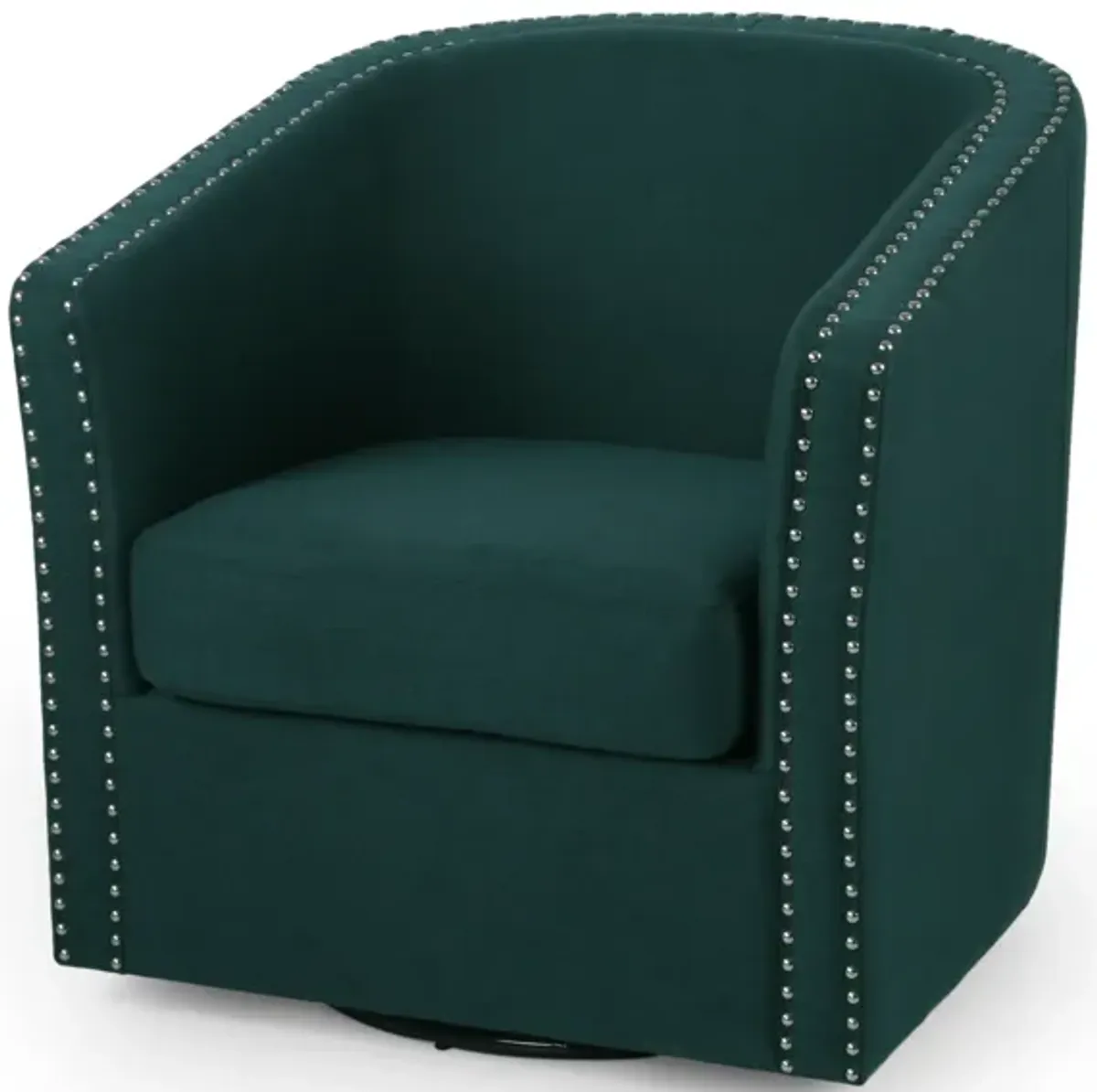 Merax Line Fabric Swivel Accent Chair