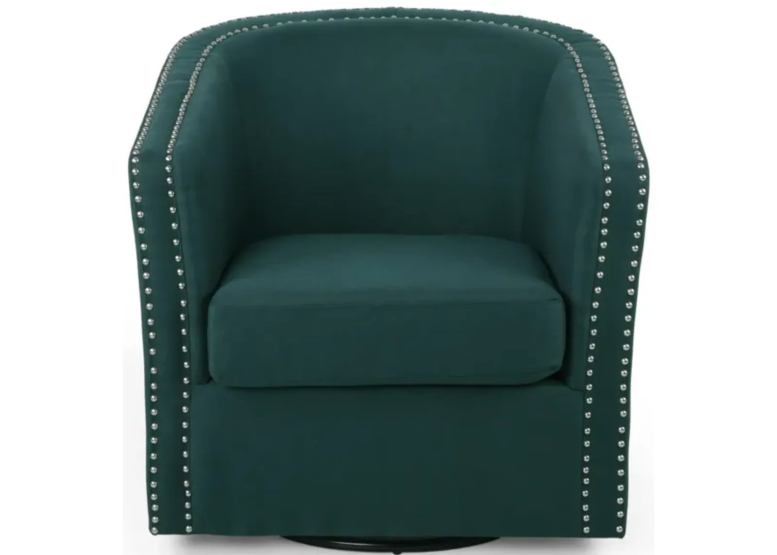 Merax Line Fabric Swivel Accent Chair