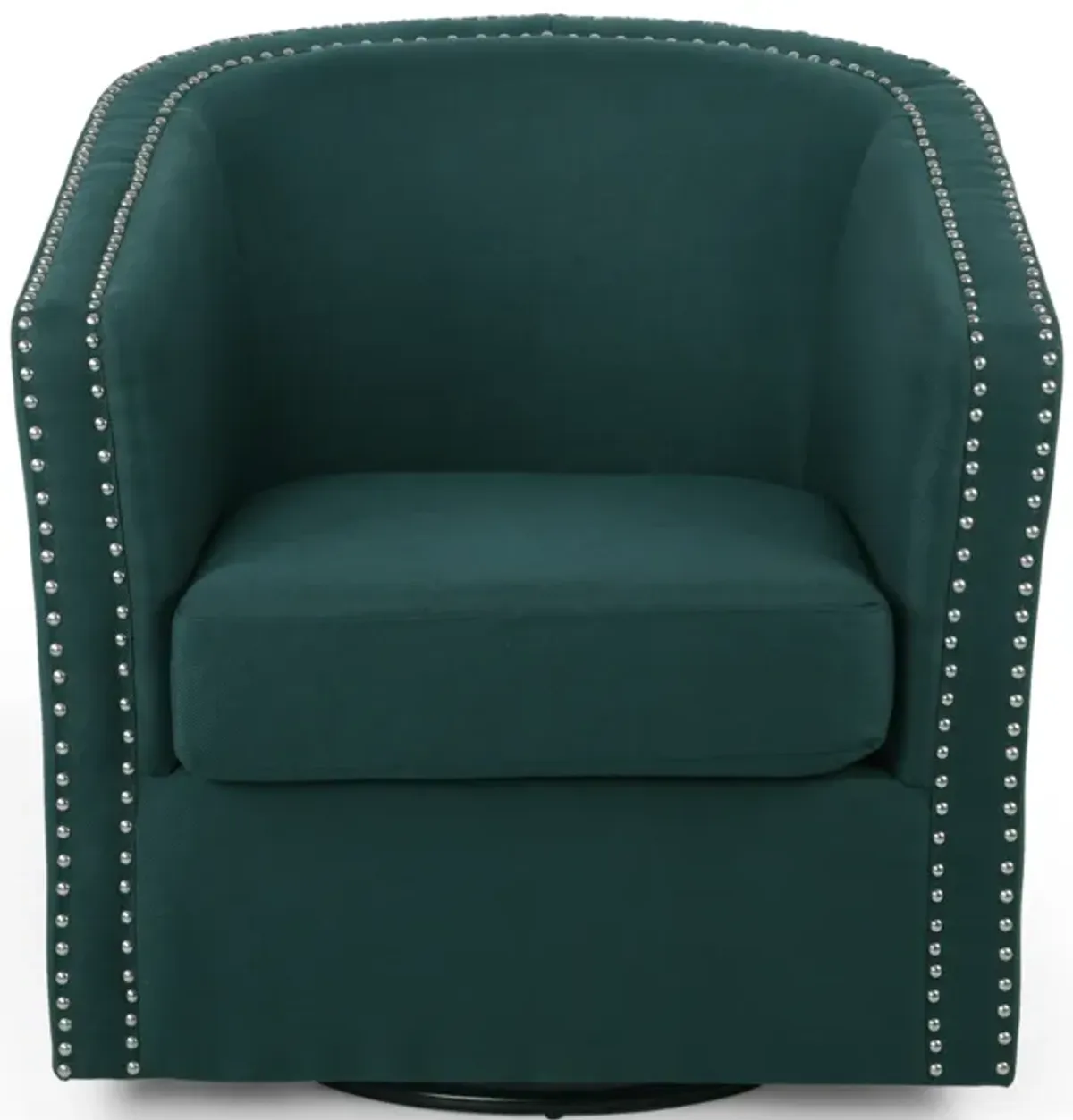 Merax Line Fabric Swivel Accent Chair