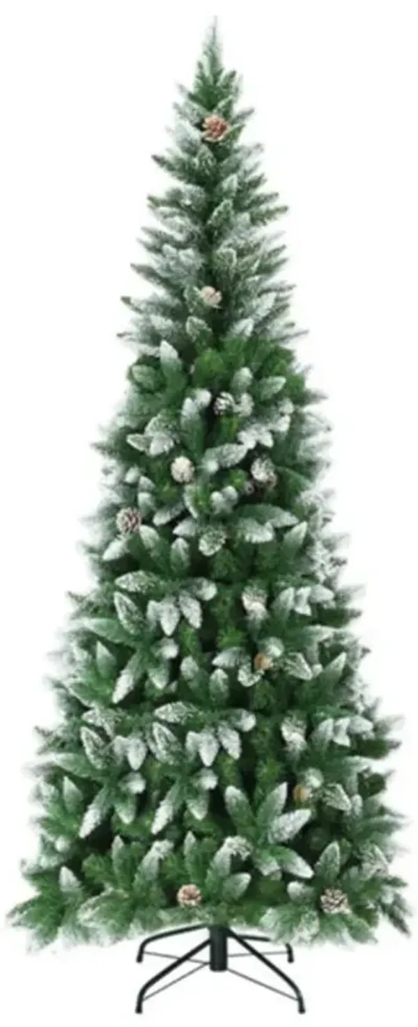 Artificial Christmas Tree with Pine Cones Realistic & Festive Holiday Décor for Home or Office