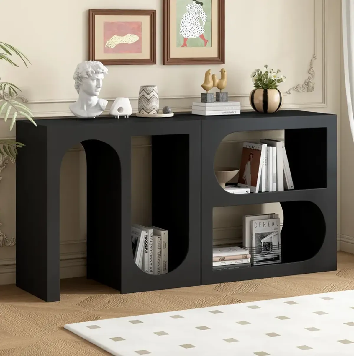 Merax Modular Entryway Console Table