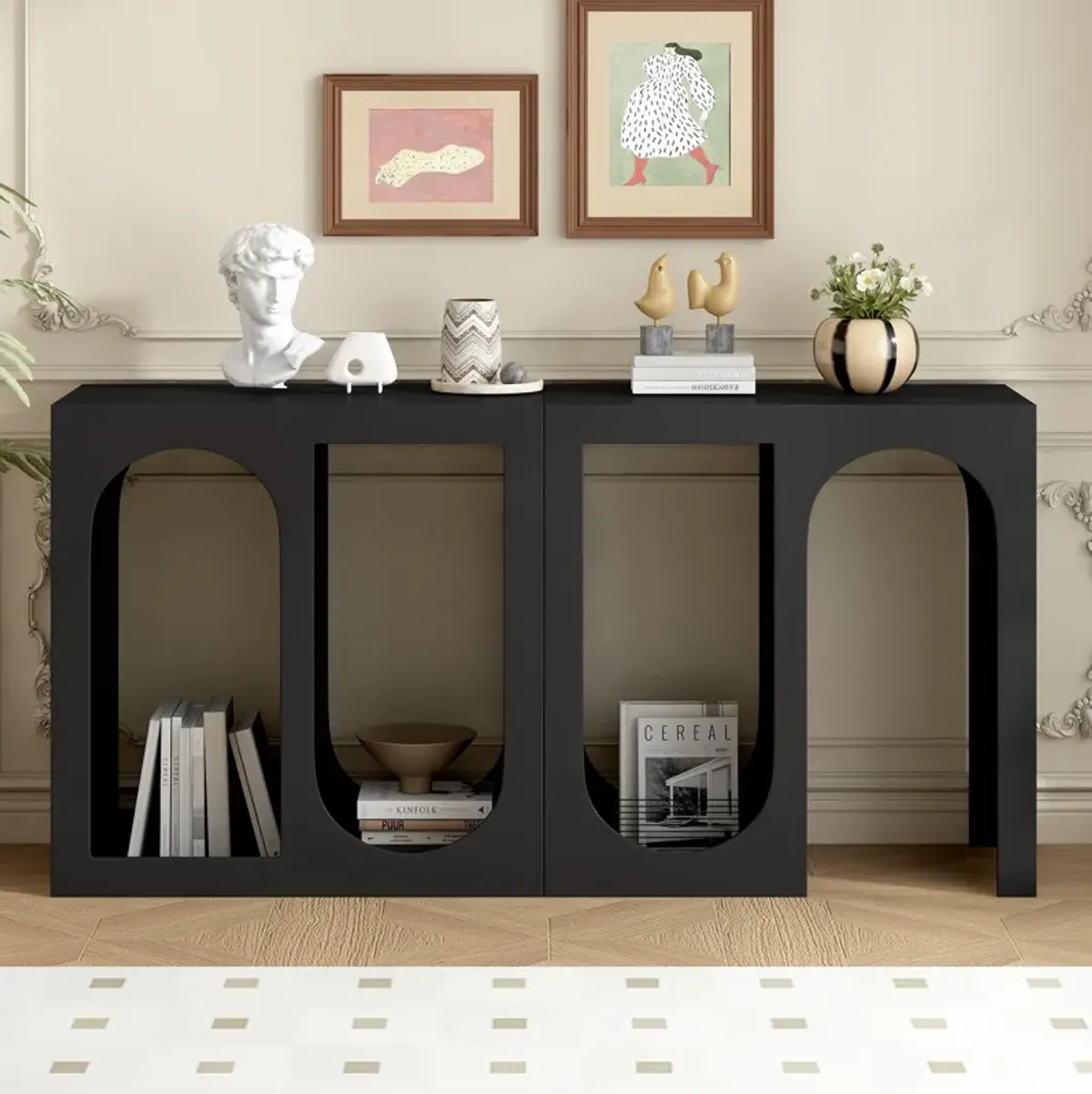 Merax Modular Entryway Console Table