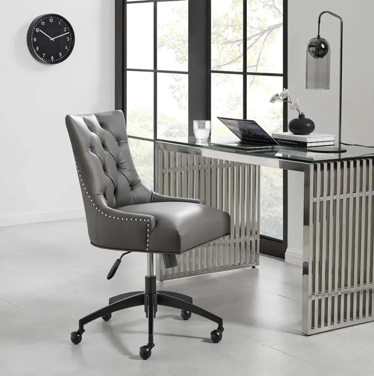 Modway Furniture - Regent Tufted Vegan Leather Office Chair