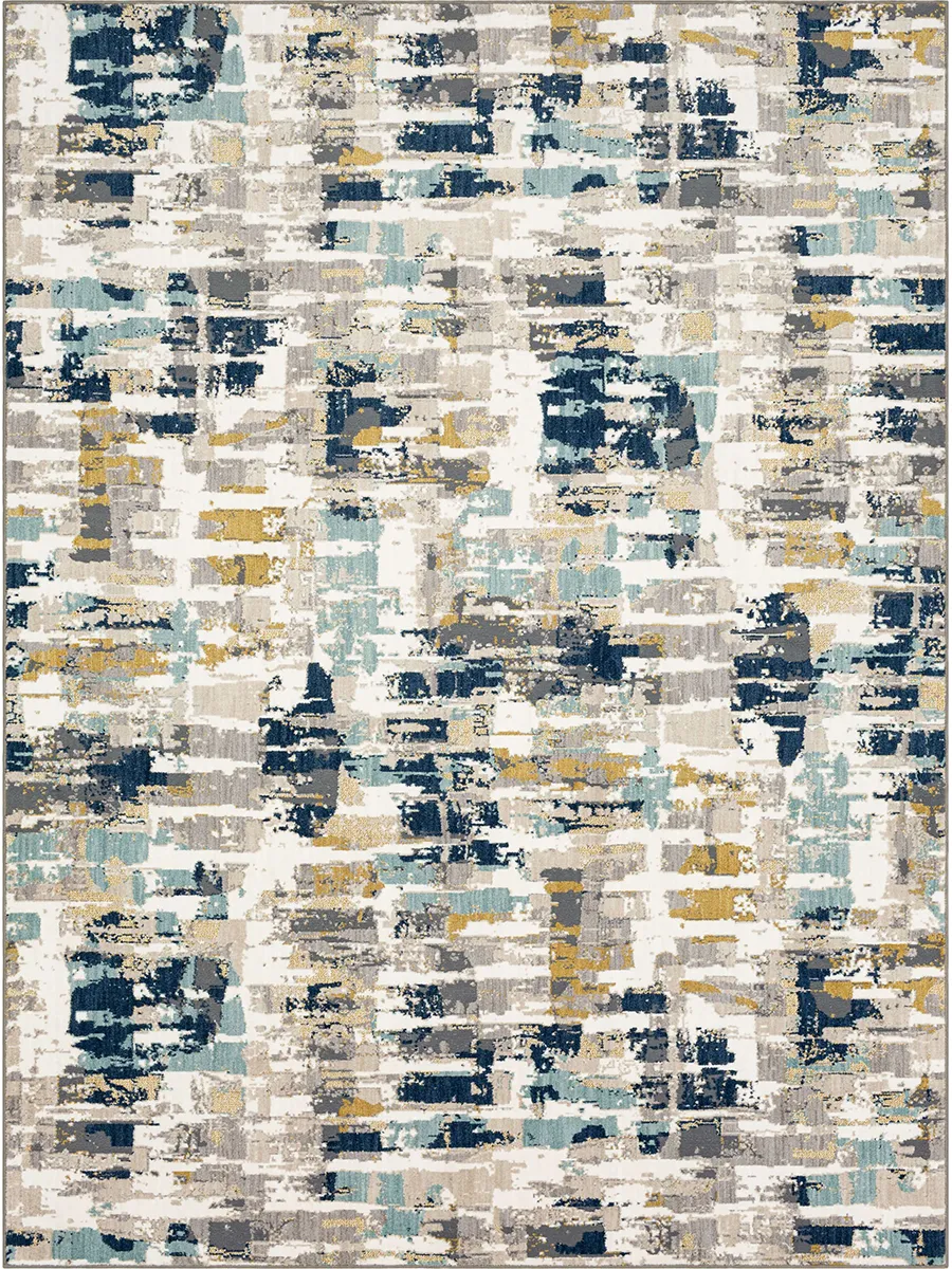 Vanguard by Drew & Jonathan Home Provenance Majolica Blue 8' X 11' Rug