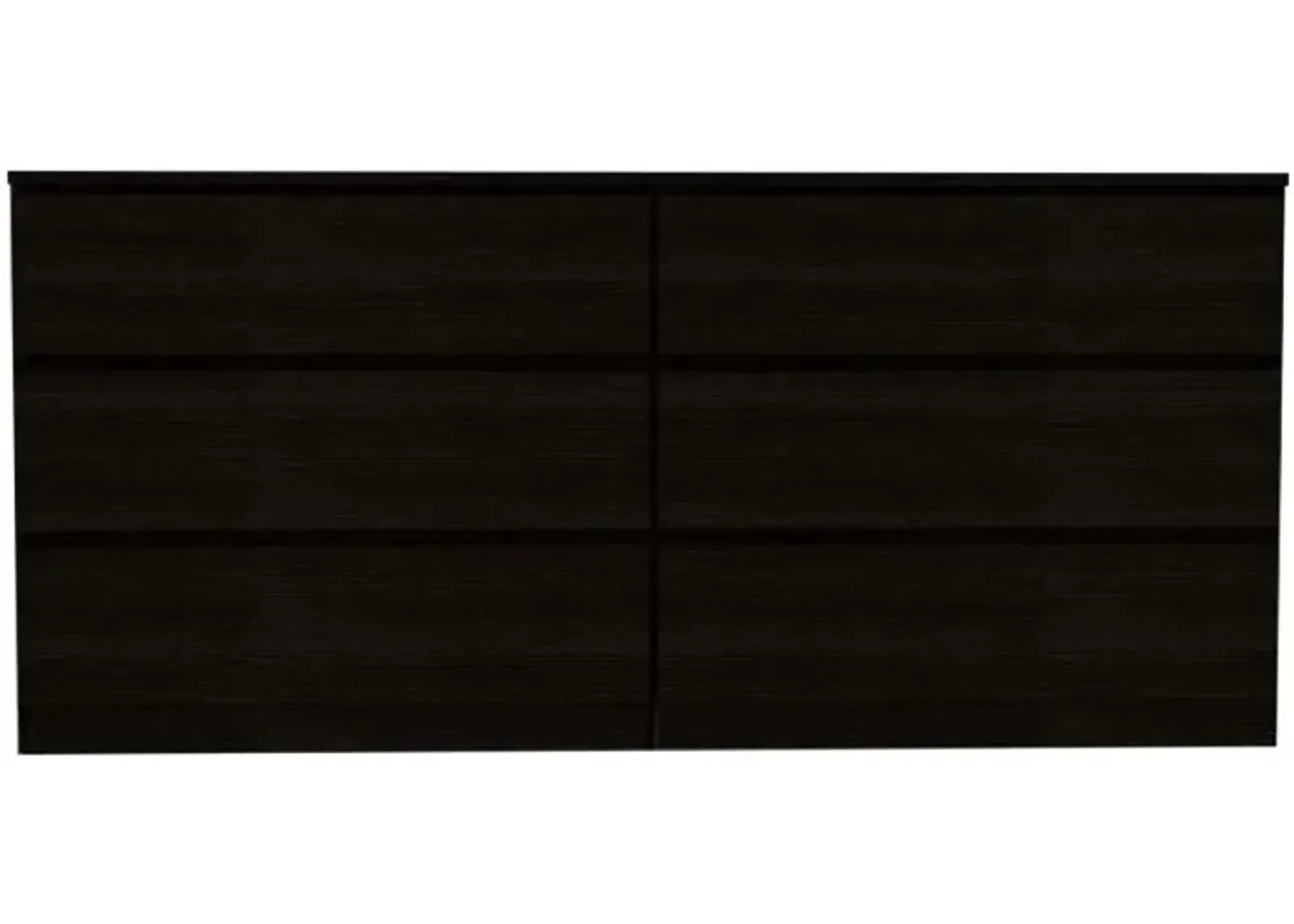 6 Drawer Double Dresser Tronx, Bedroom, Black