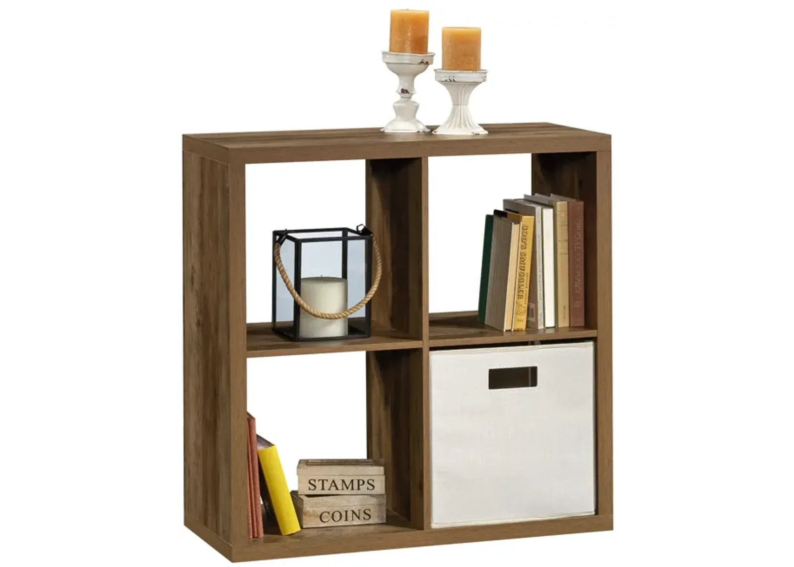 4-Cube Organizer Storage Bookcase