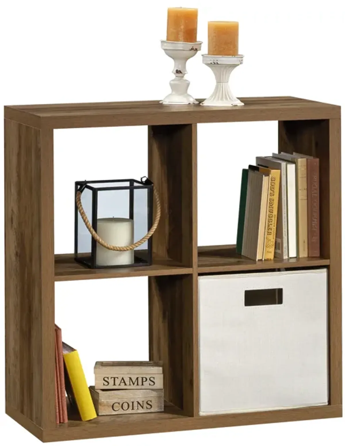 4-Cube Organizer Storage Bookcase