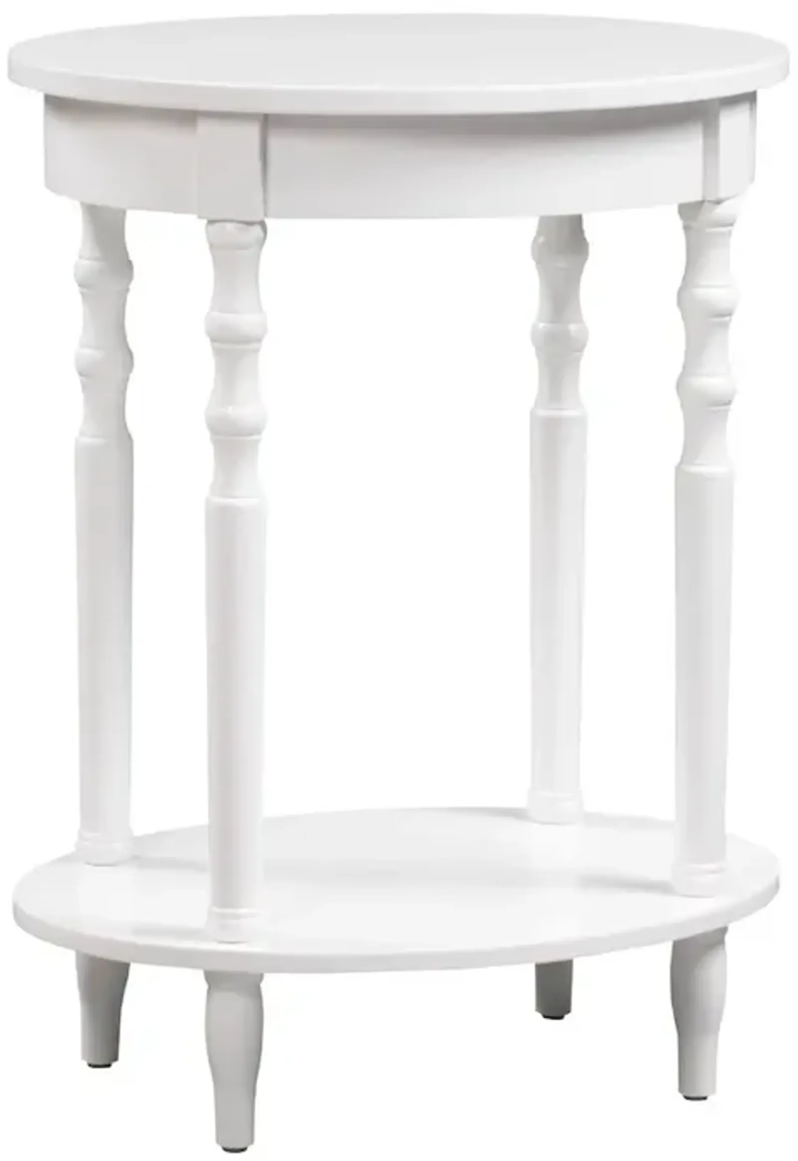 Convience Concept, Inc. Classic Accents Brandi Oval End Table with Shelf