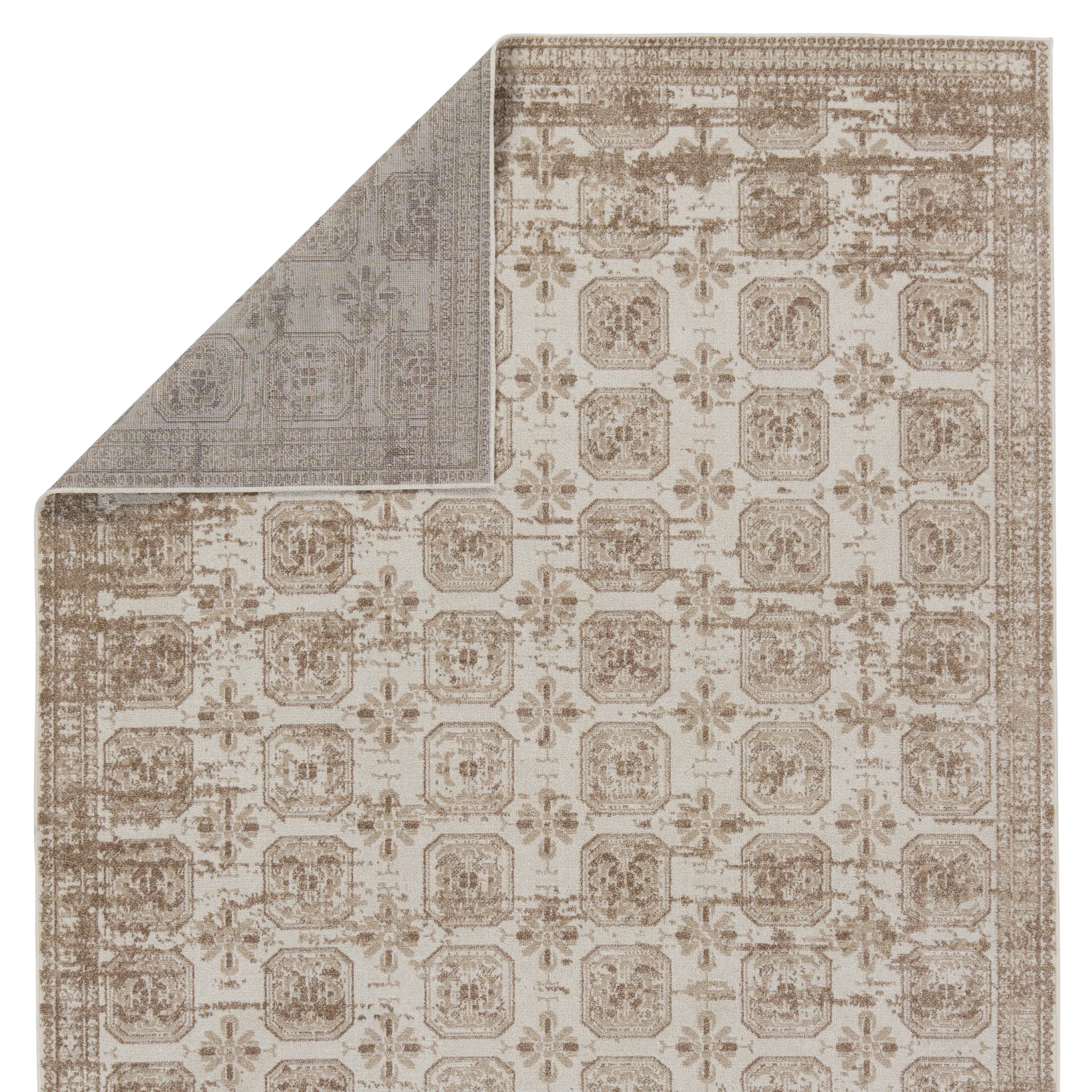 Nadine Milea Tan/Taupe 7'10" x 10' Rug