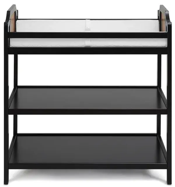 Suite Bebe Brees Changing Table Black/Brownstone