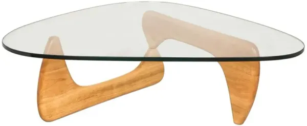 LeisureMod Imperial Triangle Coffee Table