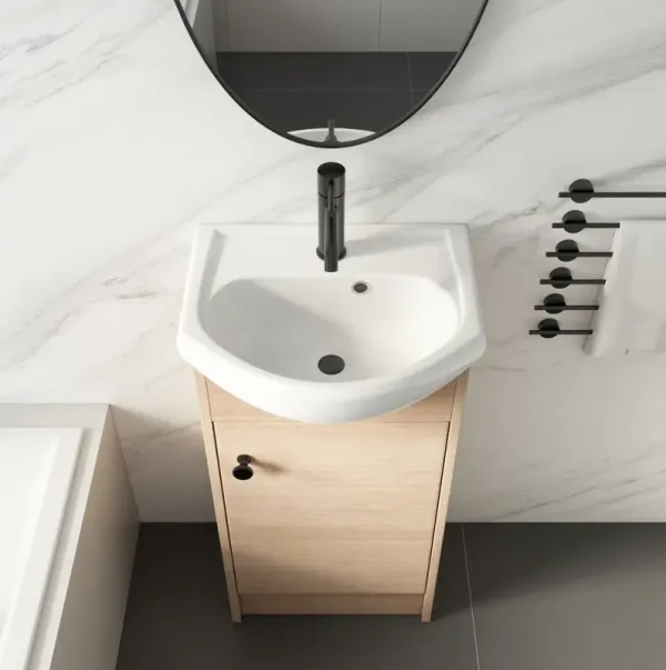 Streamdale 18 Inch Freestanding Bathroom Vanity
