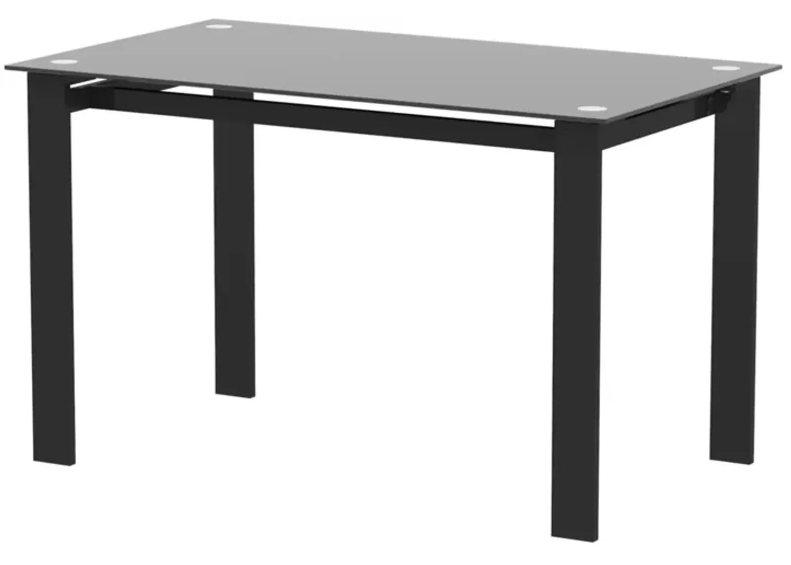 Hivvago 4 Seater  Simple Design Heavy Duty Tempered Minimalist Glass Top Dining Table