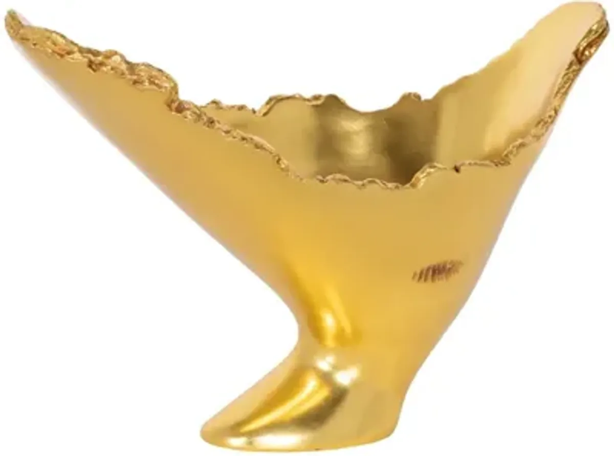 Burled Vase